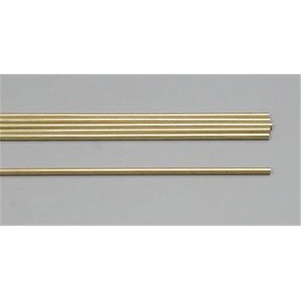 K&S Engineering K-S1147 0.19 in. Round Brass Tube - 6 Piece, K&S Engineering, Mfr#: K+S1147